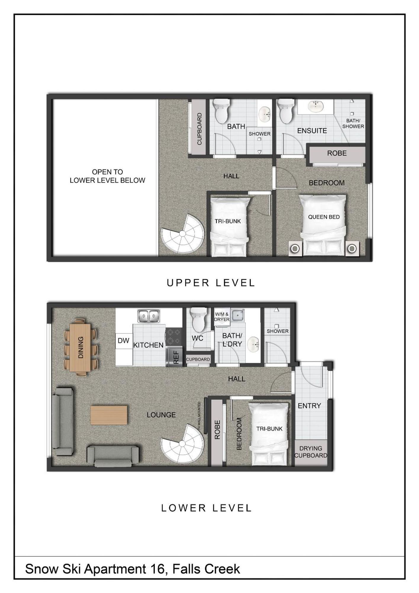 Snow Ski Apartments 16 ฟอลส์ครีก ภายนอก รูปภาพ